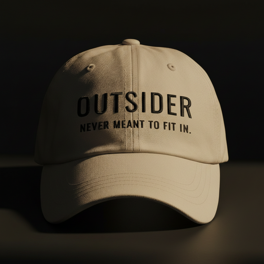 Detailed close-up of the embroidery and fabric texture with clean minimalist lighting.