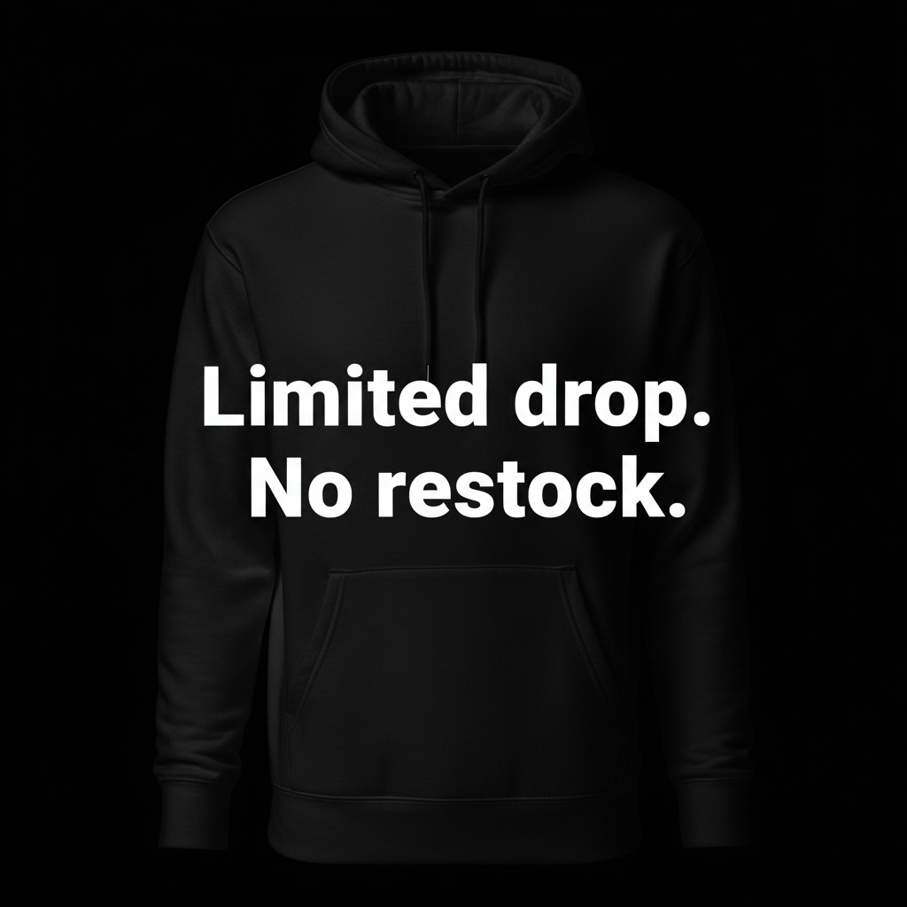 Limited drop 