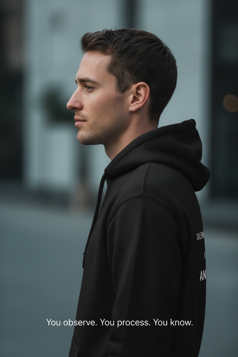 Silence Hoodie – It’s Full of Answers