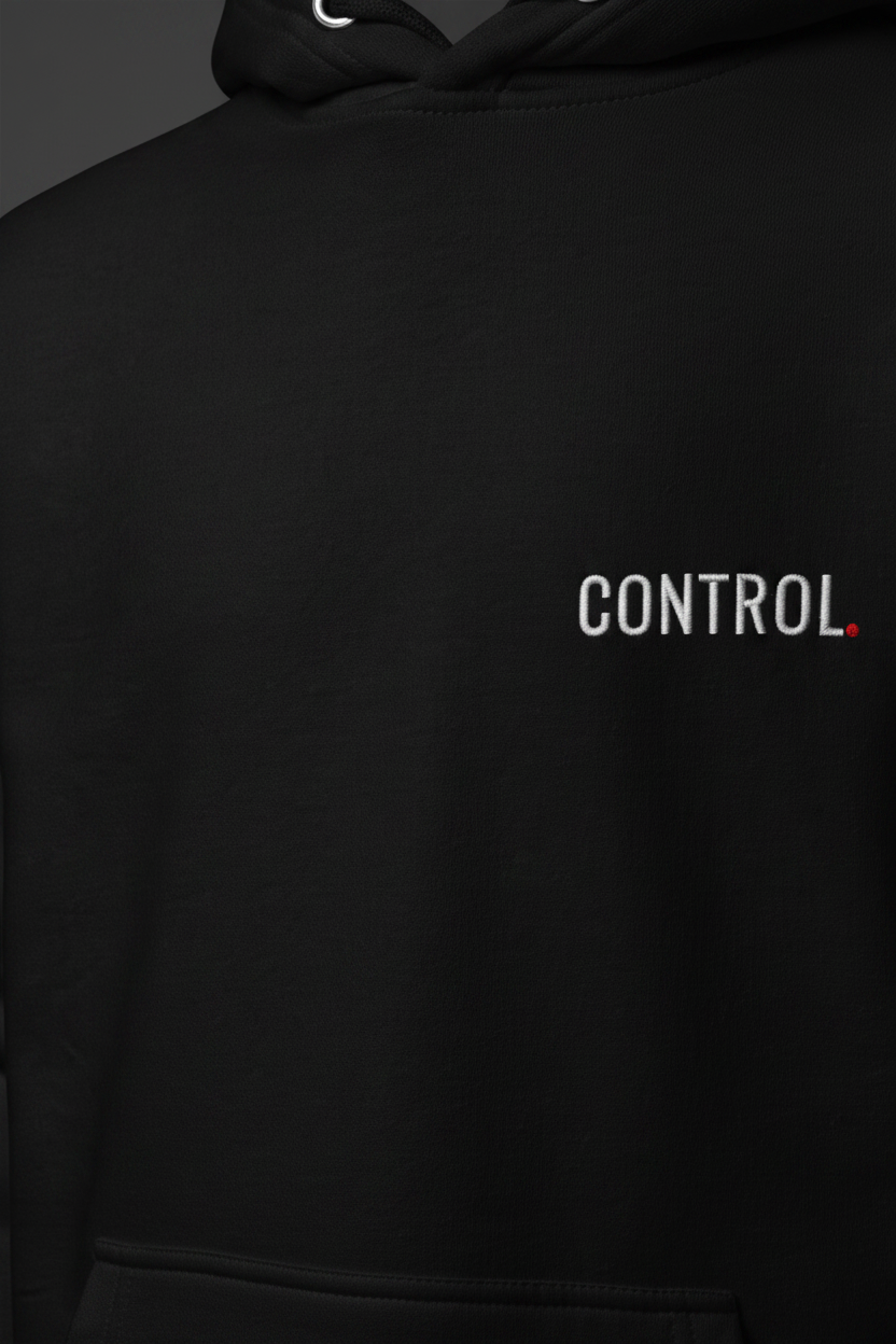 CONTROL. -Discipline over noise Hoodie